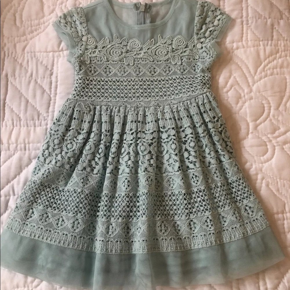Mayoral girls lace dress sz 3t